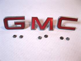 15629957 Gmc 15629956. 15629957. 15629958 1991- 2004 Jimmy Sonoma Canyon Front Grille Letters Emblem 3 Pieces Oem