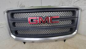 22785561 Gmc 2013-2017 Acadia Sle Oem Chrome Black Front Upper Grille Grill Emblem