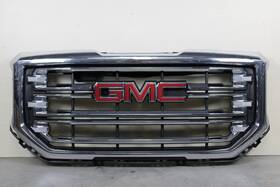 23496236 Gmc 2016 2017 2018 Sierra 1500 Slt Front Bumper Grille Chrome Oem