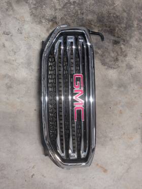 84197154 Gmc 2017-2019 Acadia Front Bumper Upper Grille Assembly Chrome Oem 84197154 Gmc 2017-2019 Acadia Front Bumper Upper Grille Assembly Chrome Oem