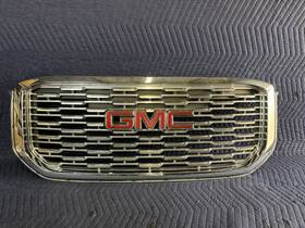 84722260 Gmc 18-20 Yukon Dmg Denali Chrome Surround Front End Upper Grill Grille Panel Oe
