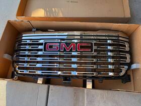 84878065 Gmc 2022-2024 Sierra 1500 Denali Front Grill Grille With Emblem Oem