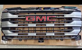 85557820 Gmc 2022-2025 Sierra 1500 Pro Or Sle Grill Chrome Oem Non Camera Model