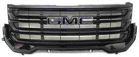 85596565 Gmc Oem Upper Grille For Acadia Gloss Black With Emblem
