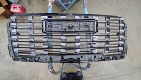 85666073 Gmc 2024-2025 Sierra 2500 Oem Front Grille Black