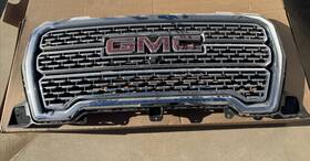 84699827 Gmc Factory Oem 2019-2021 Sierra Denali 1500 Front Bumper Chrome Grille Grill With Camera