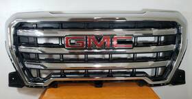 P84508282 Gmc 2019 2020 2021 Sierra 1500 Chrome Front Bumper Grille Grill Oem Used#a