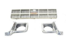 104-00439e Gmc Truck 1977 1978 1979 2500 Oem Grille With Headlight Trim Small Damage