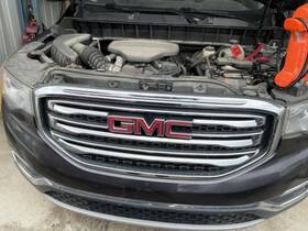 104-02842 Gmc Truck Grille Sle Without All Terrain Package Upper Fits 17-19 Acadia
