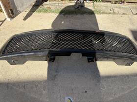 Gtfgsil07mebkaa Gtracers For 2007-2013 Chevy Silverado 1500 Glossy Black Mesh Front Bumper Grill Grille