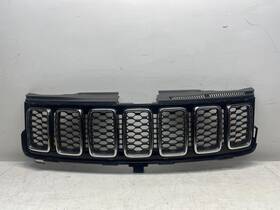 Hp115476 Happy19star Front Bumper Upper Grille For Jeep Grand Cherokee 11-13 Plastic Chrome