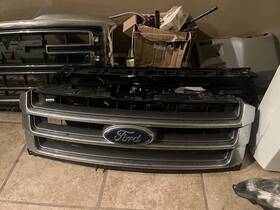 Hp73650 Happy19star For 2020 2021 2022 Ford Escape Front Upper Grille Assembly Factory With Chrome Trim