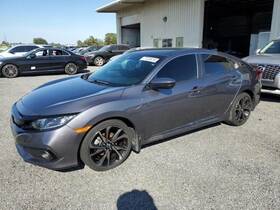 104-10986 Honda Grille Upper Center Coupe High Gloss Black Trim Sport Fits 19-20 Civic 539573