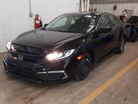 104-11014l Honda Oem Grille For Civic Assy Blk-text Chrm Left