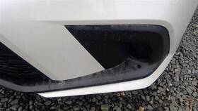 104-12533l Honda Driver Grille Hatchback Ends With Fog Lamps Fits 22-24 Civic 1307576