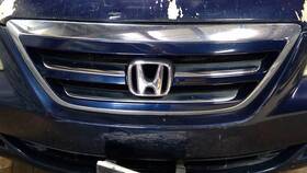 104-59353 Honda Upper Grille Silver Blue Paintfits 05-07 Odyssey 103328