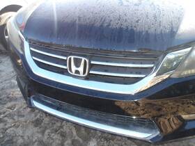 104-59737a Honda Grille Upper Sedan Dual Chrome Horizontal Bar Fits 13-15 Accord 7607491