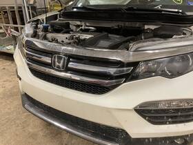 104-60489b Honda Grille Upper With Pre-crash System Without Park Assist Fits 16-18 Pilot 4551794 104-60489b Honda Grille Upper With Pre-crash System Without Park Assist Fits 16-18 Pilot 4551794