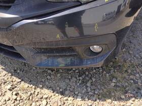 104-60689bl Honda Driver Grille Lower Ends Coupe With Fog Lamps Fits 16-18 Civic 2697649