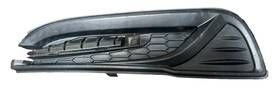 71107-tr3-a6 Honda 13 15 Civic Sedan Front Left Bumper Grille Grill Fog Cover Trim Oem Read