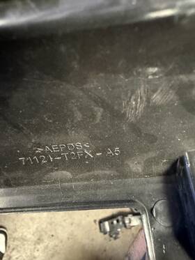 71121-t2fx-a5 Honda 71121t2fxa5 2016 2017 Accord Sedan Front Oem Grille Base Black New