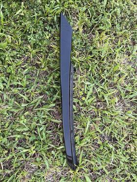 71128-tea-toxx-m1 Honda Civic 2016-2019 Left Side Front Grille Molding Trim Oem