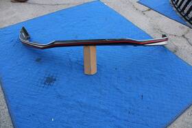 71150-t5r Honda 18-20 Fit Sport Front Valance Diffuser Molding Trim Spoiler Black Oem
