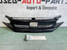 2brokenclips Honda Ax98694 2016 2017 2018 Civic Front Bumper Grille Oem