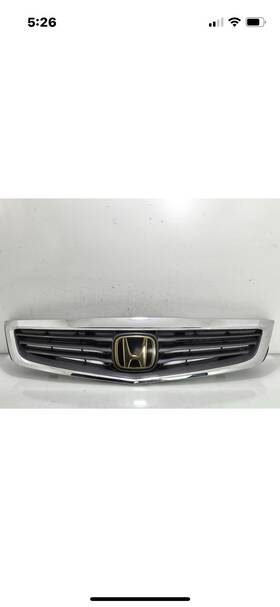 E7-8456 Honda Jdm Inspire Accord Oem Emblem Sedan Front Grille Uc1 Uc3 Chrome Mesh 03-07