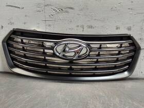 104-10061 Hyundai 2017 2018 2019 Sante Fe Front Upper Grille Assembly Oem