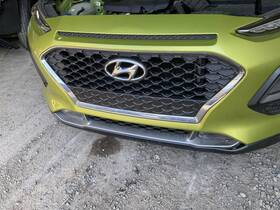 104-10533b Hyundai Grille Upper Chrome Surround Fits 18-21 Kona 4703169