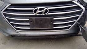 104-11385b Hyundai Grille Sedan Center Chrome Surround Korea Built Fits 18 Elantra 337261