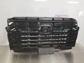 104-12991b Hyundai 24 2024 Palisade Limited Upper Grille Black With Camera
