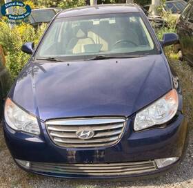 104-60450 Hyundai 2010 Elantra Sedan Upper Grille Only 311269