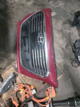 104-60668a Hyundai Grille Center Upper With Adaptive Cruise 5 Bars Fits 16-17 Sonata 4556174