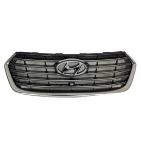 86350-b8bb0 Hyundai Oem 2017 - 2019 Santa Fe Front Grille Assembly Camera Hole