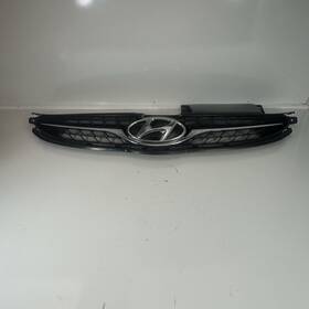 86350-3y000 Hyundai 863503y200 2011-2013 Elantra Front Upper Grille With Emblem Oem Used P#86350-3y000