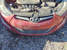 863503y500 Hyundai Used Upper Grille Fits 2014 Elantra Sdn Us Built Bright Chrome Up