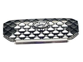 86350s2910 Hyundai 2021-2023 Santa Fe Oem Front Upper Grille Dark Chrome 71k 86350s2910 Hyundai 2021-2023 Santa Fe Oem Front Upper Grille Dark Chrome 71k