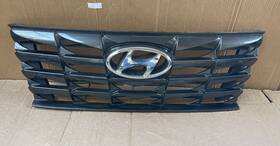 86366-n9000 Hyundai Oem 2021 2022 Tucson Upper Grille Grill With Emblem Without Hole Gray