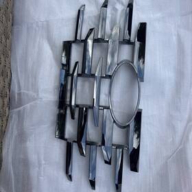 863c5-k5100 Hyundai 2022 2023 2024 Santa Cruz Smoked Dark Front Bumper Grille Inserts Oem
