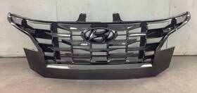 863c5k5000 Hyundai 2022 2023 Santa Cruz Oem Front Upper Black Chrome With Emblem 86366 K5000