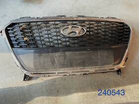 86519e6000 Hyundai Sonata 16 17 Hybrid 2.0l Front Upper Grille W Adaptive