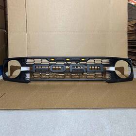 Iwfd-09-001 Ibaywholesale Matte Black Raptor Look Grille Fit For 2021-2024 Ford Bronco Front Upper Grill Iwfd-09-001 Ibaywholesale Matte Black Raptor Look Grille Fit For 2021-2024 Ford Bronco Front Upper Grill
