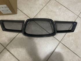 W28012 Idenuona Carbon Fiber Front Upper Grill Grille For Subaru Impreza Wrx Sti 2006-2007 Mint