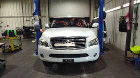 104-59668 Infiniti Grille Upper Fits 14 Qx80 1055579