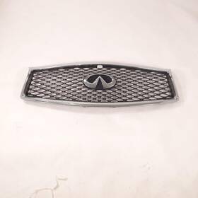 104-59937a Infiniti Oem Grille For Q50 Assy Upper Chrm W-emblem Pitted