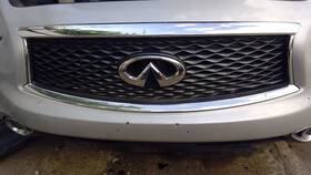 104-60208b Infiniti Grille Bright Chrome Without Navigation Fits 15-17 Qx70 350797