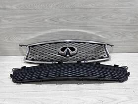 62256-5ua5a Infiniti 62070-5ua0a 2016 2017 Qx50 Front Bumper Upper And Lower Grill