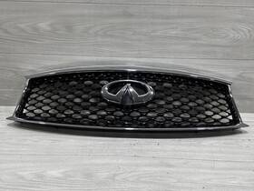 620706wp0a Infiniti 2014-2017 Qx70 Front Bumper Center Grill With Camera Oem